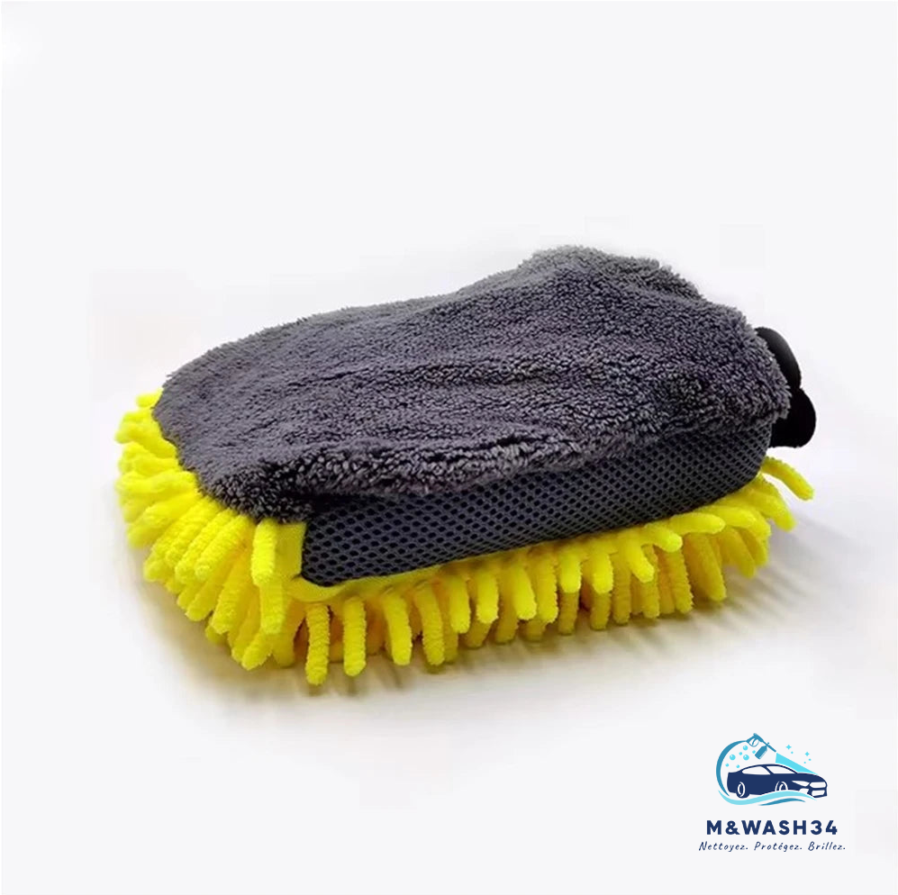 Gant de Lavage en Microfibre