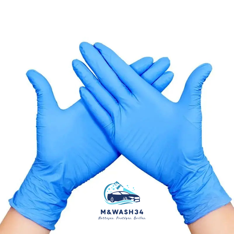 Gants Nitrile Jetables – Lot de 20 pièces