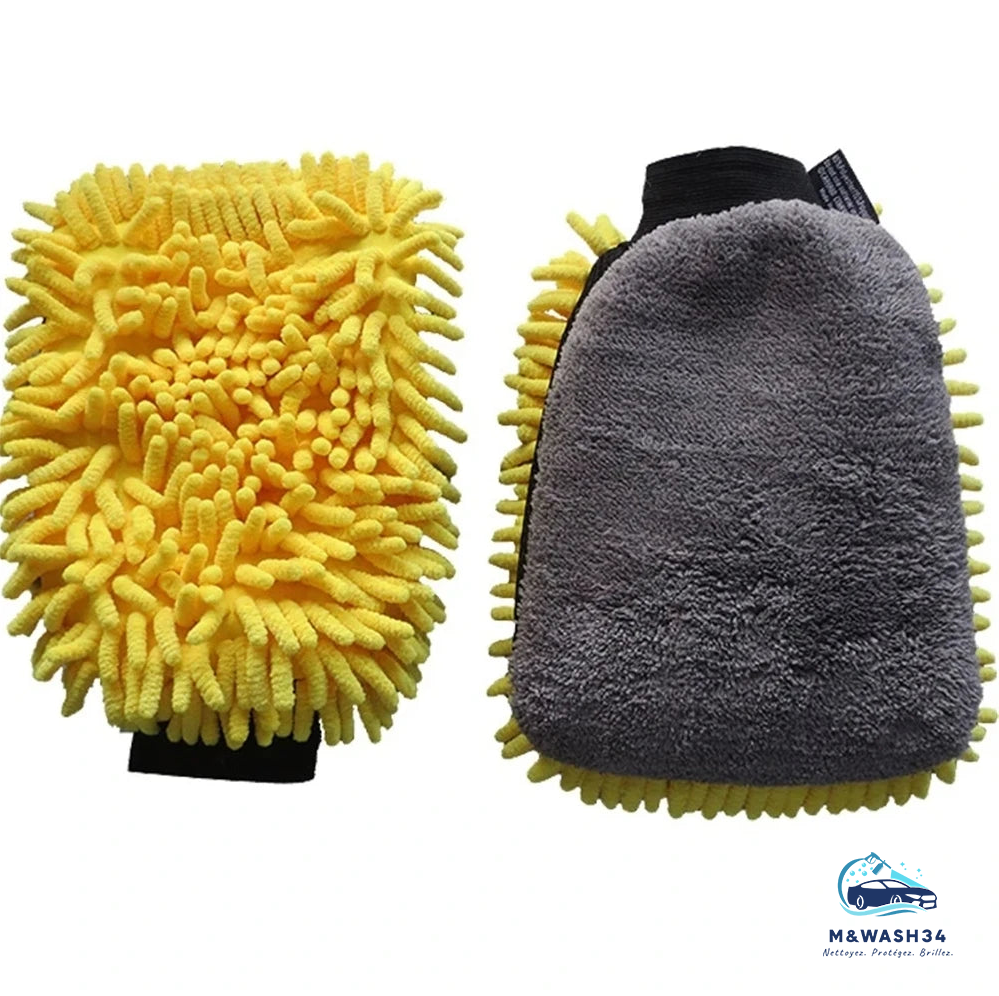 Gant de Lavage en Microfibre